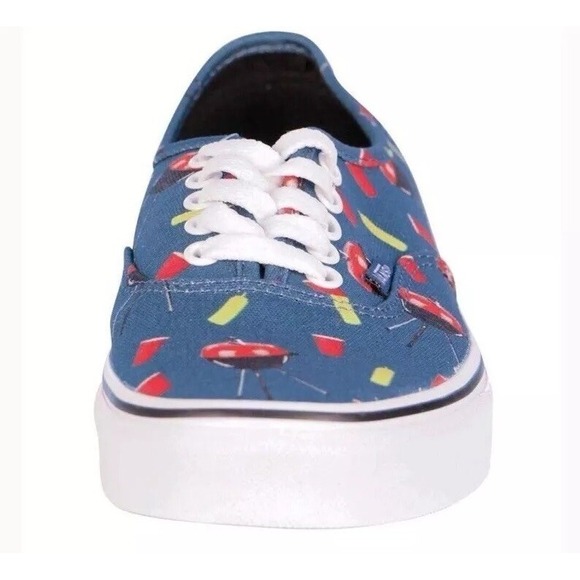 NWT Vans‎ Authentic Blue Ashes/True White Ankle-High Canvas Size 8 Men main image 3
